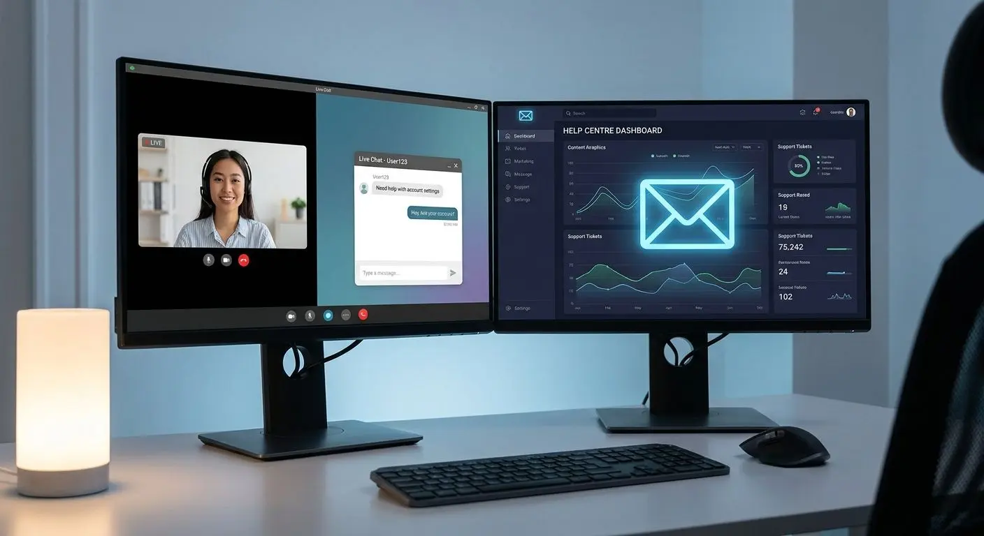 Different Ways to Contact Support Different contact options including live chat email and help centre
