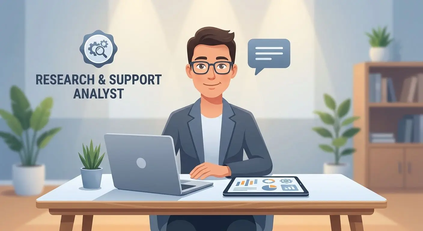 Expert analyst author illustration