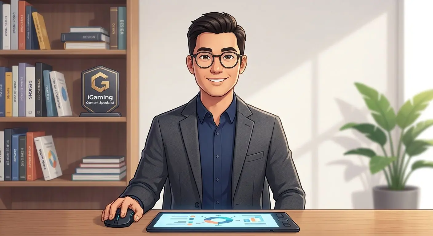 Illustrative avatar of an iGaming content author
