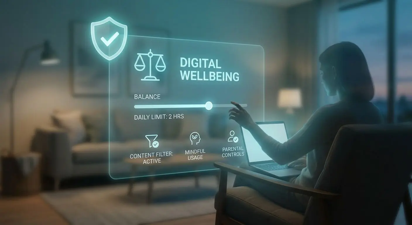 Safe play controls with timer and shield on a digital platform