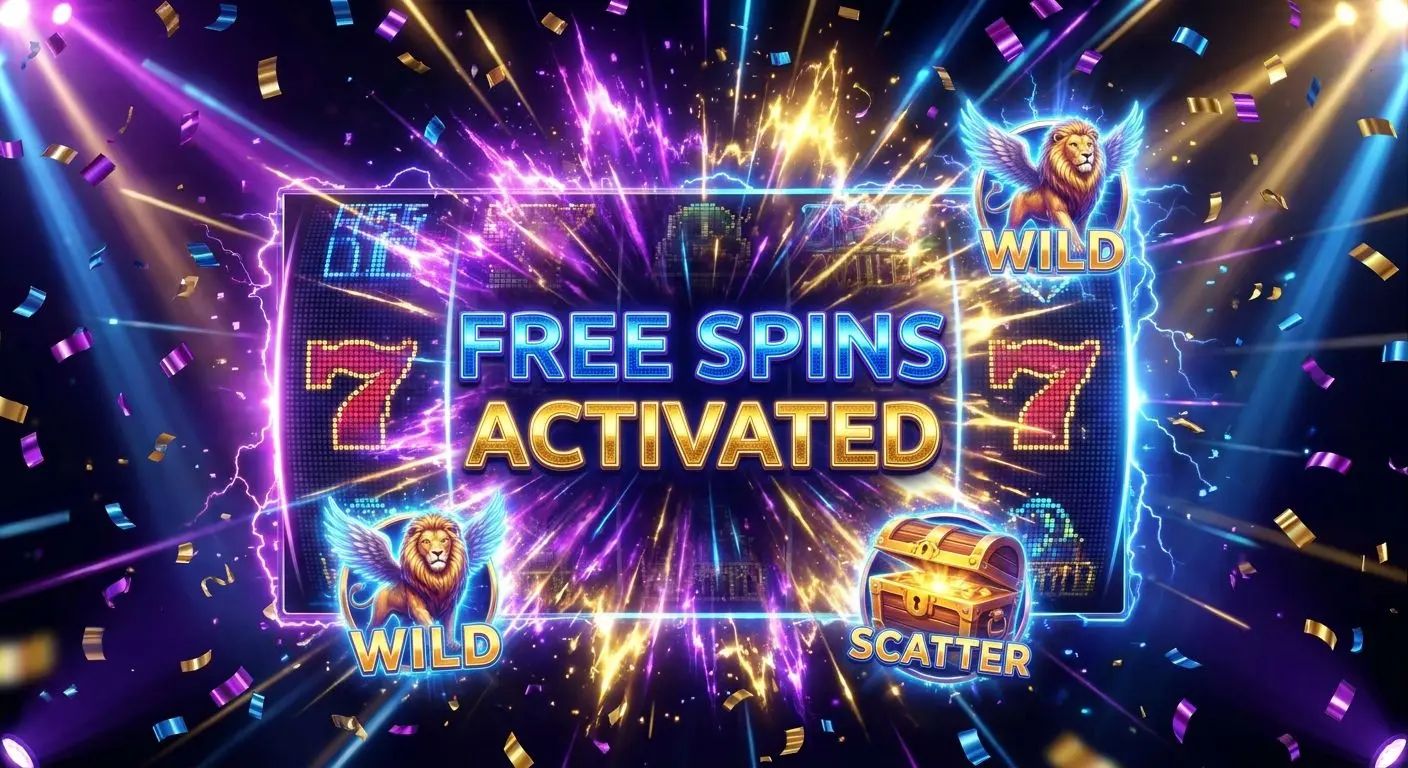 Masked Singer slot free spins and bonus activation scene